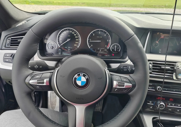 BMW Seria 5 cena 74500 przebieg: 222000, rok produkcji 2015 z Zabrze małe 254